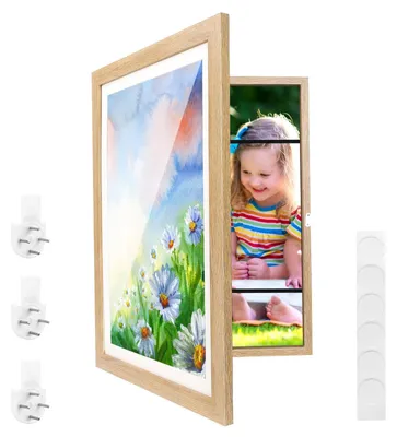 Zdjęcie produktu dla Składany ramka na zdjęcia formatu A3, 34 x 46 cm - idealna do eksponowania dziecięcych prac