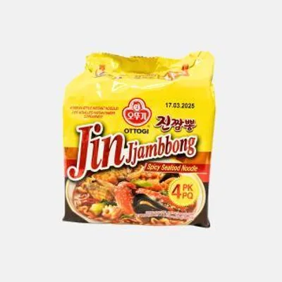 Produktbild von Ottogi Instantnudeln Jin Jjamppong Spicy Seafood Flavor 520g