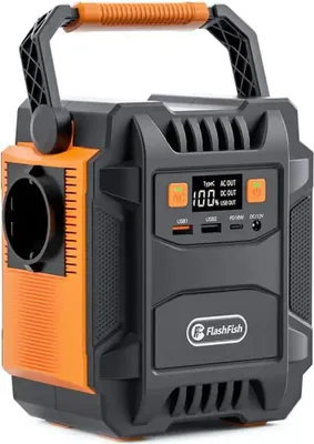 Zdjęcie produktu dla Przenośna stacja zasilania - A201 - 172,8 Wh (48 000 mAh) - 200 W (400 W szczytowo) - Gniazdo 220 V UE - QC3.0 i USB-C 18 W - Ładowanie słoneczne 12-24 V - Czarny