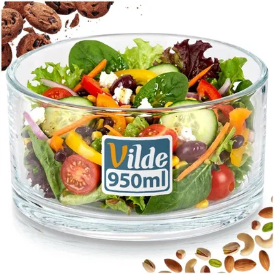 Produktbild von Glasschüssel 950 ml - Vielseitig, temperaturbeständig