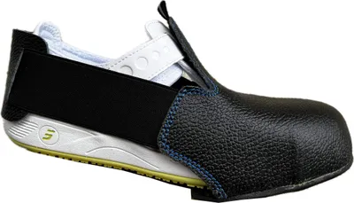 Produktbild von VISITOR Schutzschuh Overlays Metallnasenschuh 1 Paar Universalgröße WELCOME