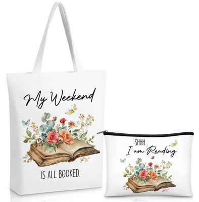 Immagine prodotto di Borsa riutilizzabile per gli amanti dei libri