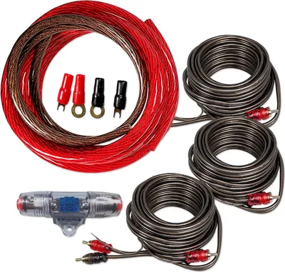 Produktbild von Verstärker Kabelkit AWG4 | 6-Kanal Endstufe | 720W RMS | Anschlussset