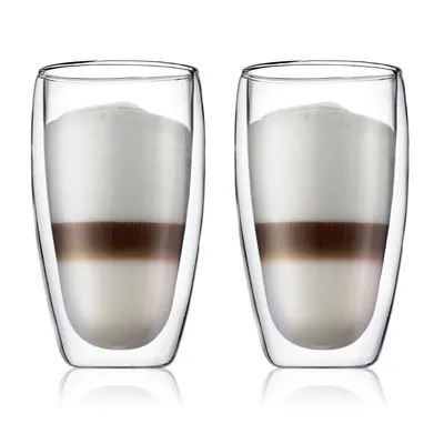 Produktbild von Bodum 2 Stück Glas, doppelwandig, 0.45 l
