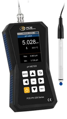 Produktbild von PCE Instruments Hochpräzises pH-Messgerät PCE-PH 228HTE