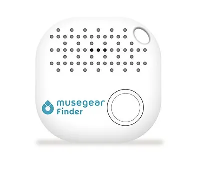 Zdjęcie produktu dla musegear® Key Finder z aplikacją Bluetooth z Niemiec | Maksymalna ochrona danych | ciemnoniebieski, 1 opakowanie | Śledzenie GPS / parowanie | Znajdź klucze