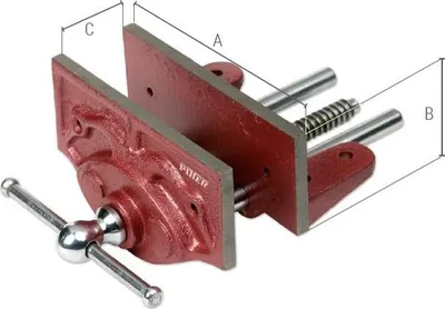 Image de PIHER Étau fixe de menuisier 17,5 cm
