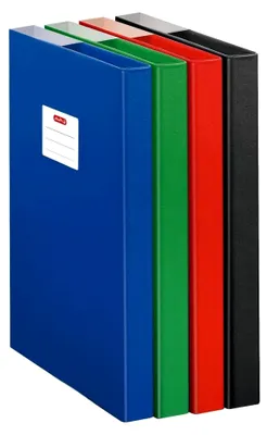 Produktbild von Heftbox in DIN A4 aus Pappe in Schwarz