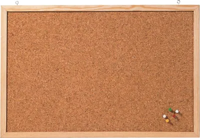 Produktbild von FRANKEN CC-KT6080E Korktafel "Memoboard" 800 x 600 mm braun