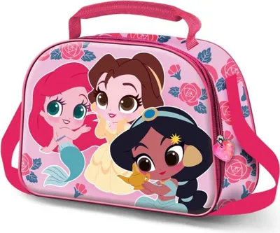 Produktbild von Disney Prinzessin Blumen 3D-Lunchbag