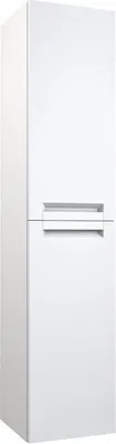 Produktbild von Badezimmer - Hochschrank Meerut 83, Farbe: Weiß matt – 160 x 35 x 36 cm (H x B x T)