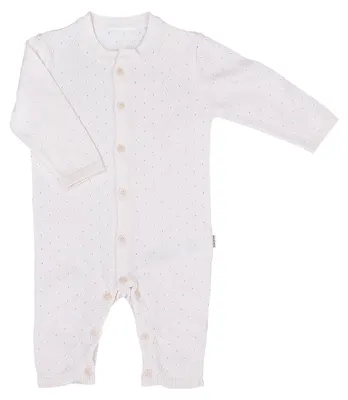 Produktbild von Baby-Strampler gestrickt Baumwolle T - 6-9M - 68CM(Anmerkung: Dies scheint eine Größenangabe zu sein, die in beiden Sprachen gleich bleibt.) - Natürlich | by Kitikate
