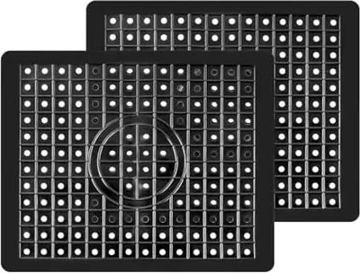 Produktbild von Spülbeckeneinlage, 2 Stück Spülmatte für Spülbecken, Spülbeckeneinlage Gummi Spülbeckenmatte Sink Mat Waschbecken Spülmatte Abtropfmatte für Spülbecken Einlage Matte Badezimmer Küche