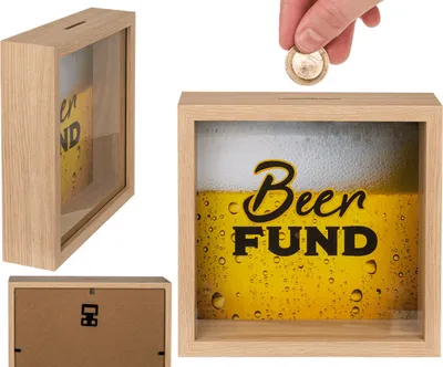 Image de Drôle de caisse Fonds pour la bière - Fonds pour la bière