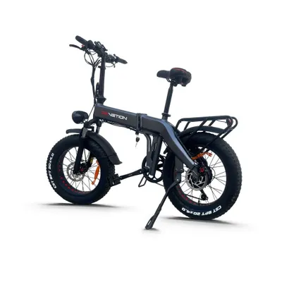 Imagen del producto de DrveTion BT20 Bicicleta Eléctrica - Batería 48V10Ah Autonomía 25-35KM - Negro Gris