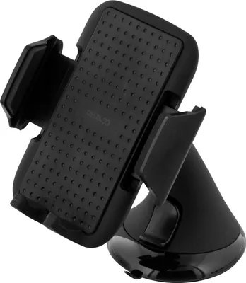 Produktbild von Deltaco Saugnapf-Universalhalter schwarz