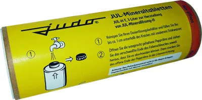 Zdjęcie produktu dla Tabletki mineralne do przygotowania roztworu mineralnego Jul-H, pojemność: 25 litrów - numer katalogowy: 8600008