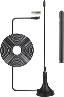 Obrázok produktu pre Digitálna TV anténa, mini, pre pásma VHF a UHF, dosah do 50 míľ, s vnútorným koaxiálnym káblom RG174