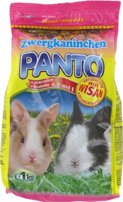 Produktbild von PANTO Zwergkaninchenfutter 1kg