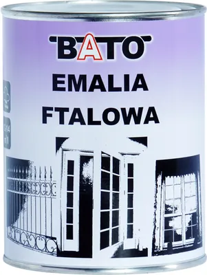Obrázok produktu pre Ftalátový email na drevo BATO Farba na drevo žltá 0,8L