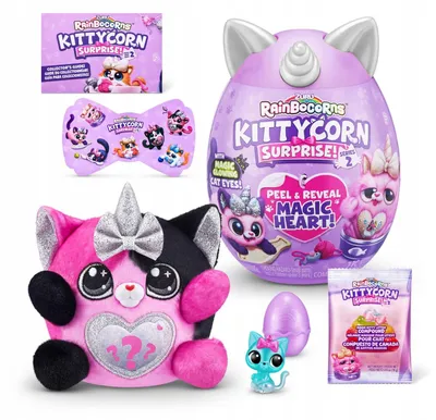 Productafbeelding van ZURU Rainbocorns Kittycorn Surprise Serie 2, Calico Kat