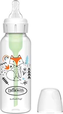Immagine prodotto di Biberon Standard Dr. Brown, 250 ml, in polipropilene, adatto fin dalla nascita