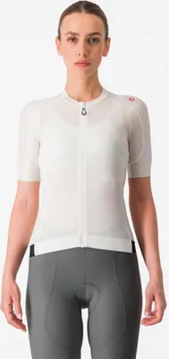 Zdjęcie produktu dla Koszulka rowerowa z krótkim rękawem CASTELLI – ESPRESSO W – kolor kości słoniowej, rozmiar XL
