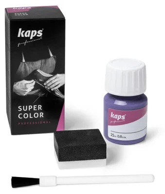 Produktbild von Farbe für Natur- und Kunstleder - Kaps Super Color 25 ml - Violett (123#)