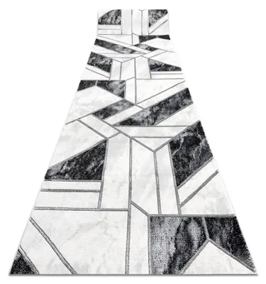 Imagen del producto de Alfombra de pasillo EMERALD exclusivo 81953 glamour, elegante geométrico / plata 100 cm 100x150 cm