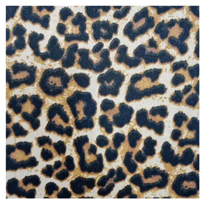 Produktbild von Baumwollstoff Meterware Leo Leopardenmuster 0,5 m