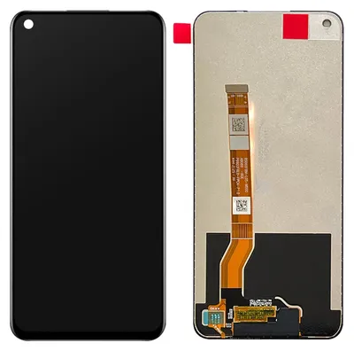 Produktbild von Clappio, LCD-Display + Touchscreen Displayeinheit Ersatzteil für Realme 8i, Schwarz