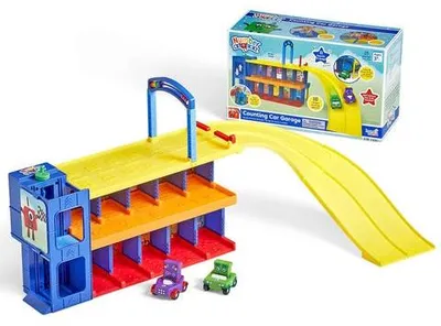 Productafbeelding van Educatief speelgoed: Numberblocks, parkeergarage voor auto's, geschikt voor kinderen vanaf 3 jaar, meerkleurig, van plastic