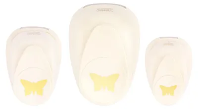 Productafbeelding van Figuurpons Set Vlinders - 3 st.