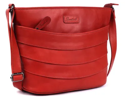 Produktbild von Benthill Damen Handtasche Leder - Shopper aus weichem hochwertigem Echtleder - Vintage Fashion Bag Beutel - Umhängetaschen - Schultertasche
