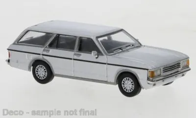 Productafbeelding van PCX Premium Classic: Ford Granada MK I Turnier, zilver, 1974, kenteken 870406