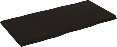 Produktbild von vidaXL Tischplatte 120x60x(2-4) cm Massivholz Behandelt Baumkante