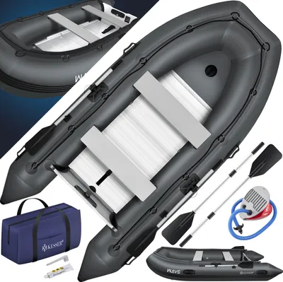 Produktbild von KESSER® Schlauchboot für 4 Personen, motorisierbar, aufblasbares Paddelboot