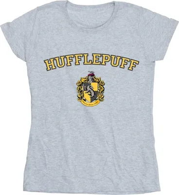 Produktbild von Harry Potter - "Hufflepuff" T-Shirt für Damen BI23848 (XXL) (Grau)