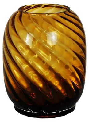 Image de Kaheku Windlicht Tamaro Optik amber 14,5 Ø 18h 1283001361