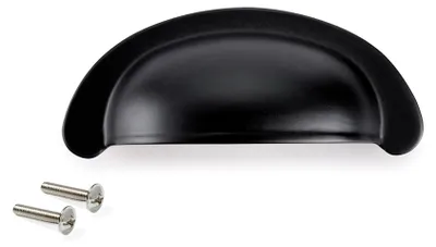 Image de Poignée albéric L77mm, entraxe 64mm noir - EMUCA - 9348914