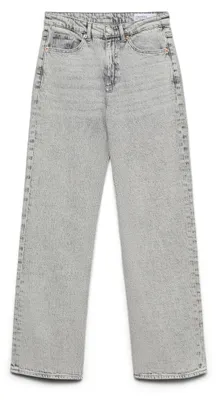 Productafbeelding van Vero Moda 10345320_2106_48_1002, Jeans, Dames, Grijs, Was met vergelijkbare kleuren, Hang droog in de schaduw, Gebruik geen bleekmiddel, Niet geschikt voor de droger
