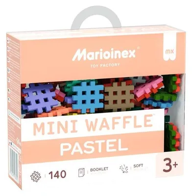Obrázok produktu pre Max Bersinger Pastel Waffles 140, 3 rok / roky, 140 kusov