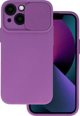 Produktbild von Camshield Hülle für iPhone 14 - Violett KP23973