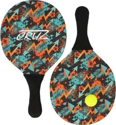 Immagine prodotto di Set pagaie, neoprene, 2 pagaie + pallina, per piscina e spiaggia, CRUZ