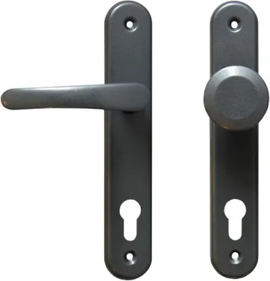 Produktbild von GAMAR 90 WB Drehtürknopf/-griff, Graphitlack