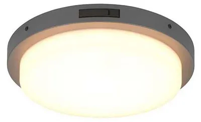 Immagine prodotto di LED, plafoniera, metallo, antracite, sensore, H 5,7 cm