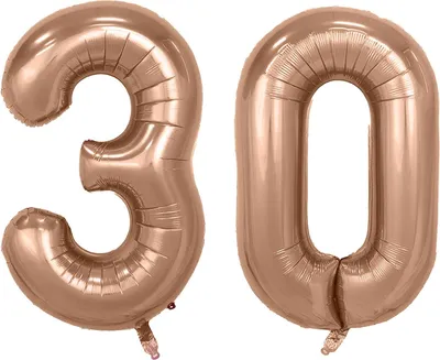 Immagine prodotto di Set palloncino in foil - oro rosa/32 pollici - 3 + 0