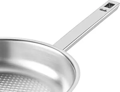 Produktbild von Fissler Original-Profi Collection / Edelstahl-Pfanne (Ø 28 cm) Stielpfanne mit Innen-Skala, novogrill Bratfläche - Induktion