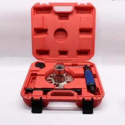 Image de 10T Outil hydraulique de moyeu de roue Outil hydraulique d'extraction d'arbre de transmission Broche hydraulique 96-125mm Rouge