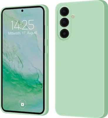 Produktbild von Hülle für Samsung Galaxy A56 5G Case Cover Bumper Silikon Softgrip Schutzhülle Farbe: Türkis